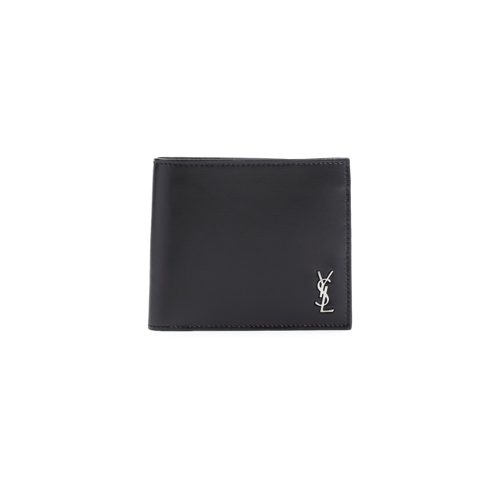 SAINT LAURENT Men's Mini Leather Wallet