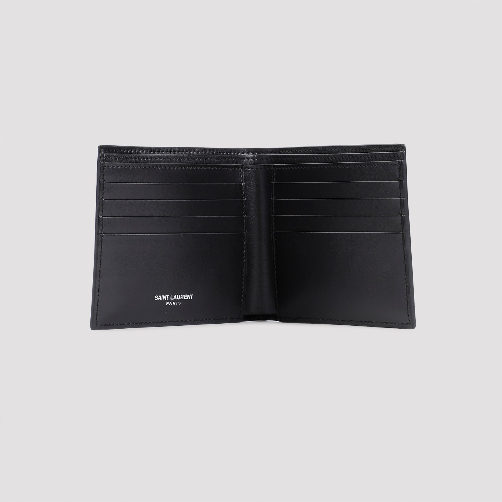 SAINT LAURENT Men's Mini Leather Wallet