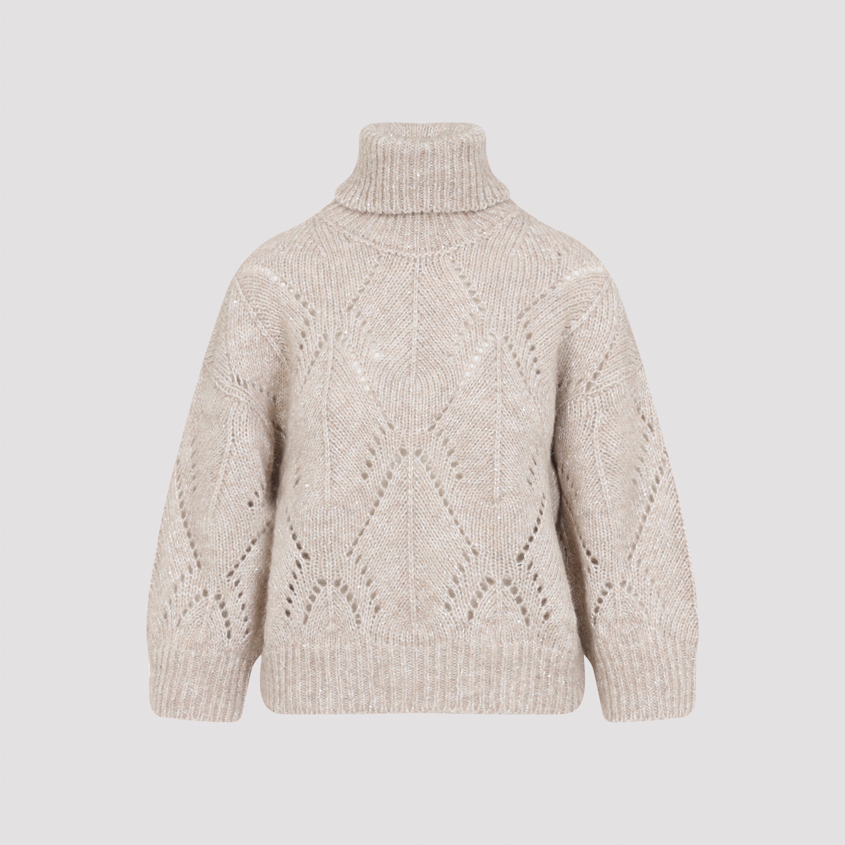 PESERICO Alpaca Turtle Neck Pullover for Men - Fall/Winter 2025
