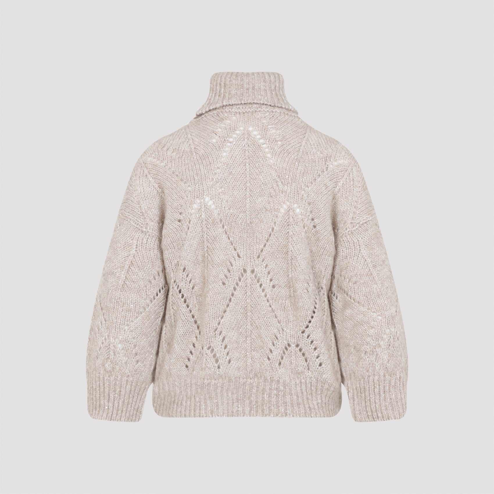 PESERICO Alpaca Turtle Neck Pullover for Men - Fall/Winter 2025