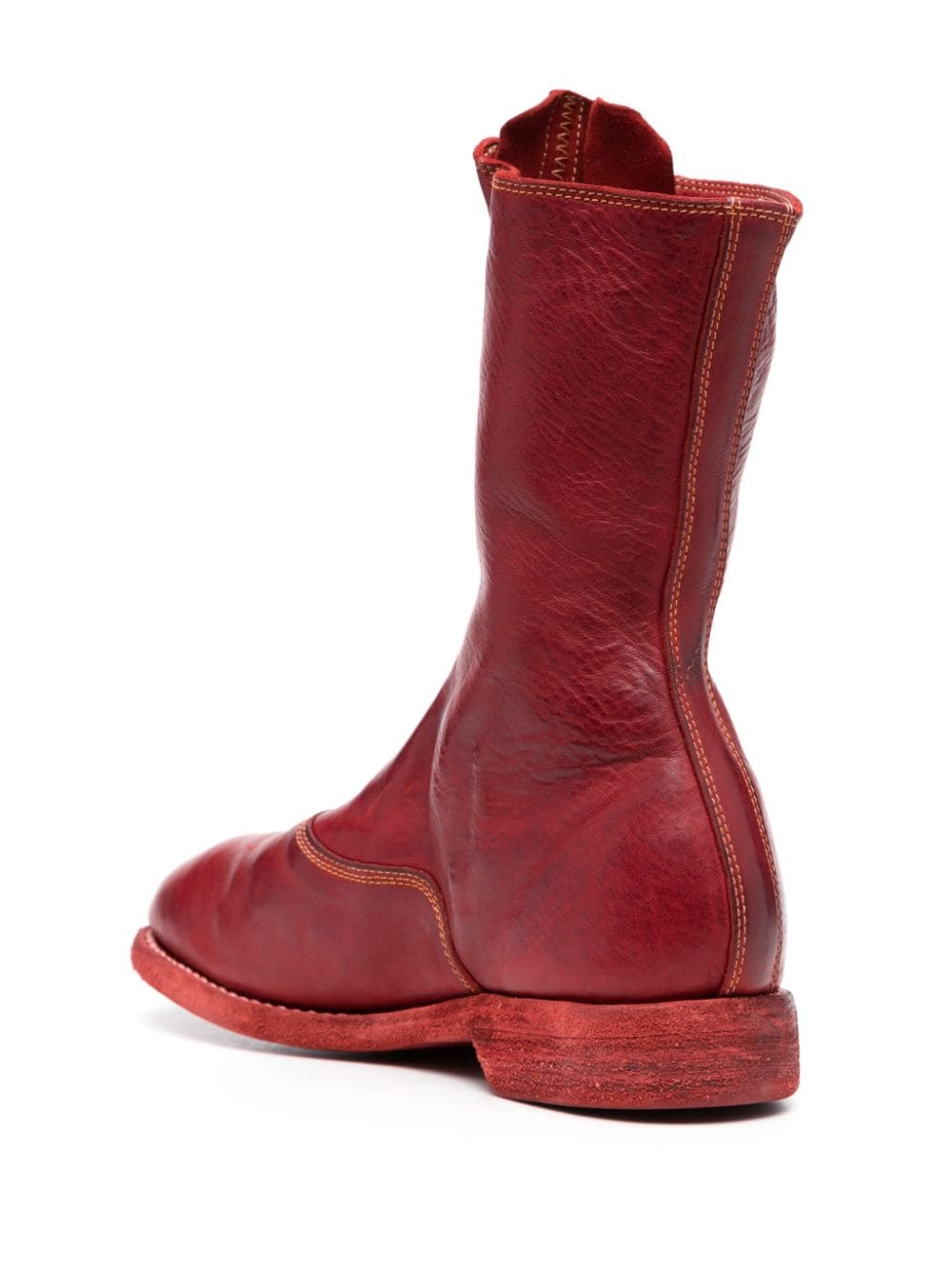 GUIDI Front Zip Boots - Women's Fashion Footwear