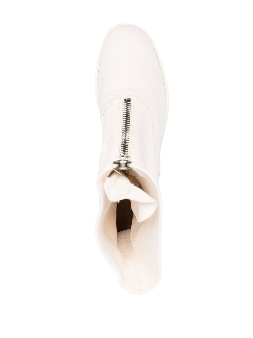 GUIDI Front Zip Leather Boots for Women