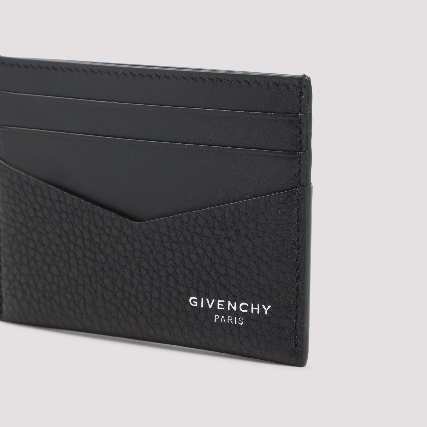 GIVENCHY Mini Leather Credit Card Holder - 2x3