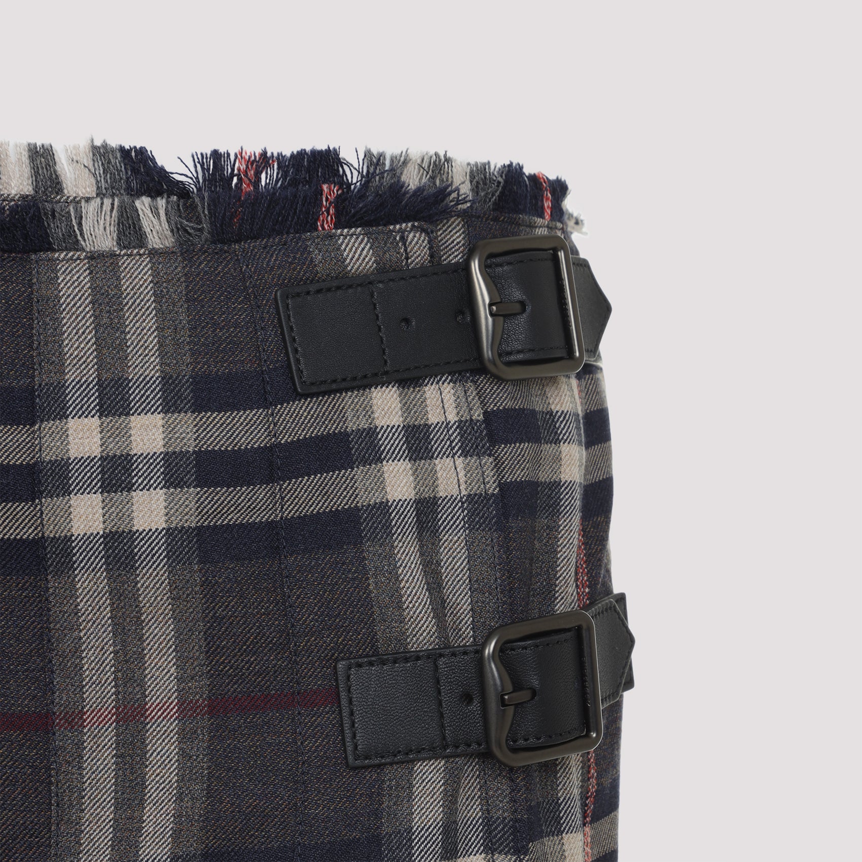 BURBERRY Stylish Check Mini Skirt for Men