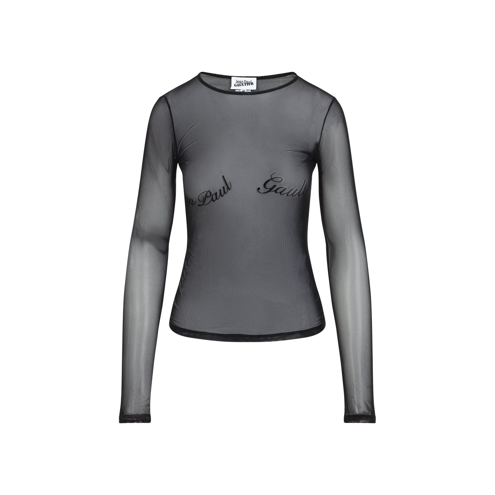 JEAN PAUL GAULTIER Velvet Flock Top for Men