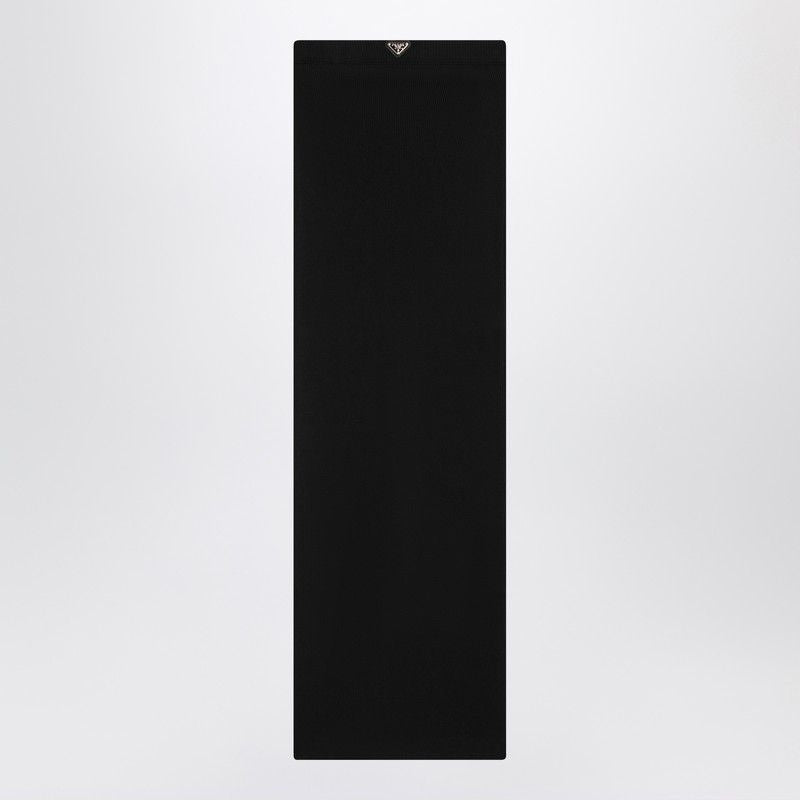 PRADA Ribbed Midi T-Shirt Skirt