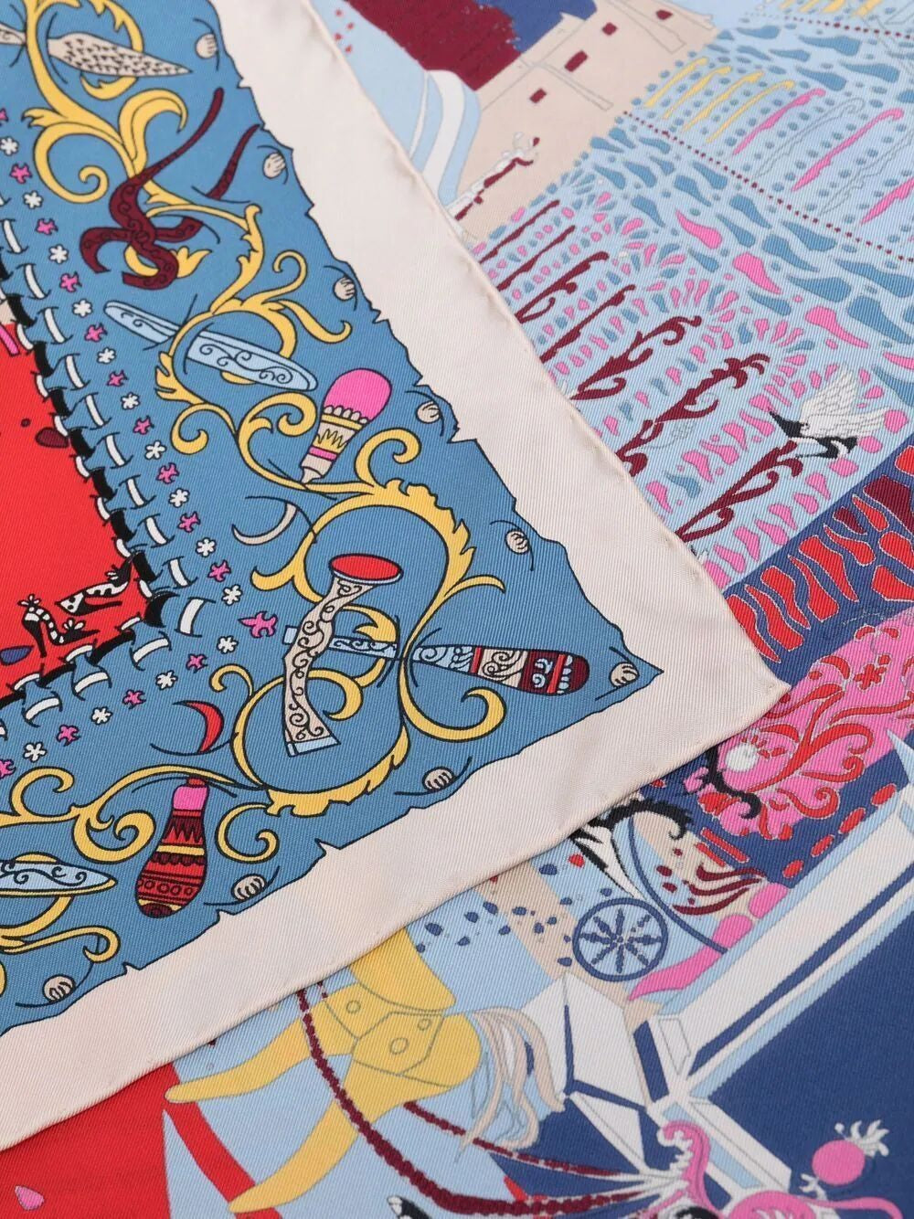 Ferragamo Palazzo Print Silk Scarf - Women's Accessory