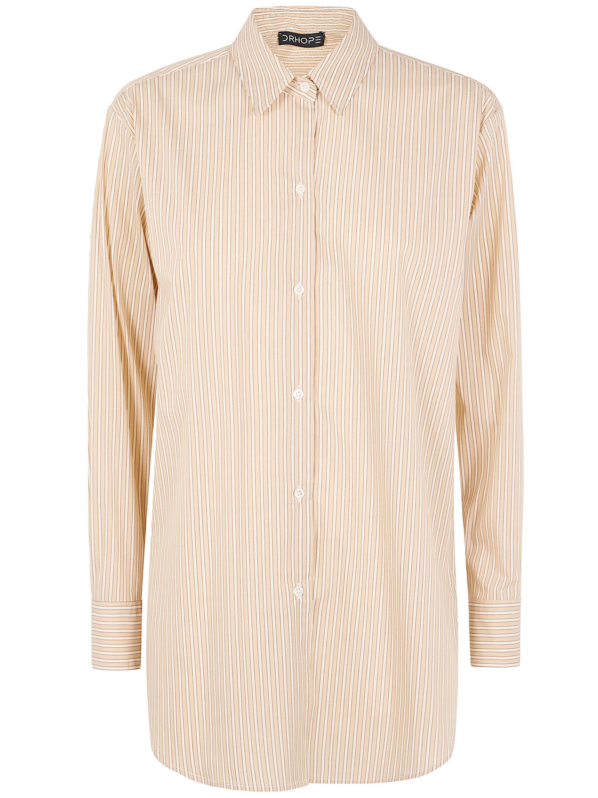 DRHOPE Women's Oversized Denim Shirt