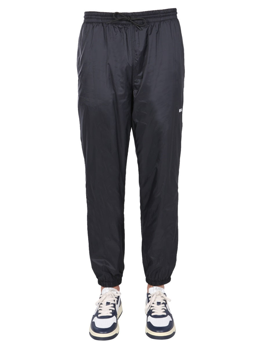 MSGM Stylish Elastic Waist Jogging Pants for Men