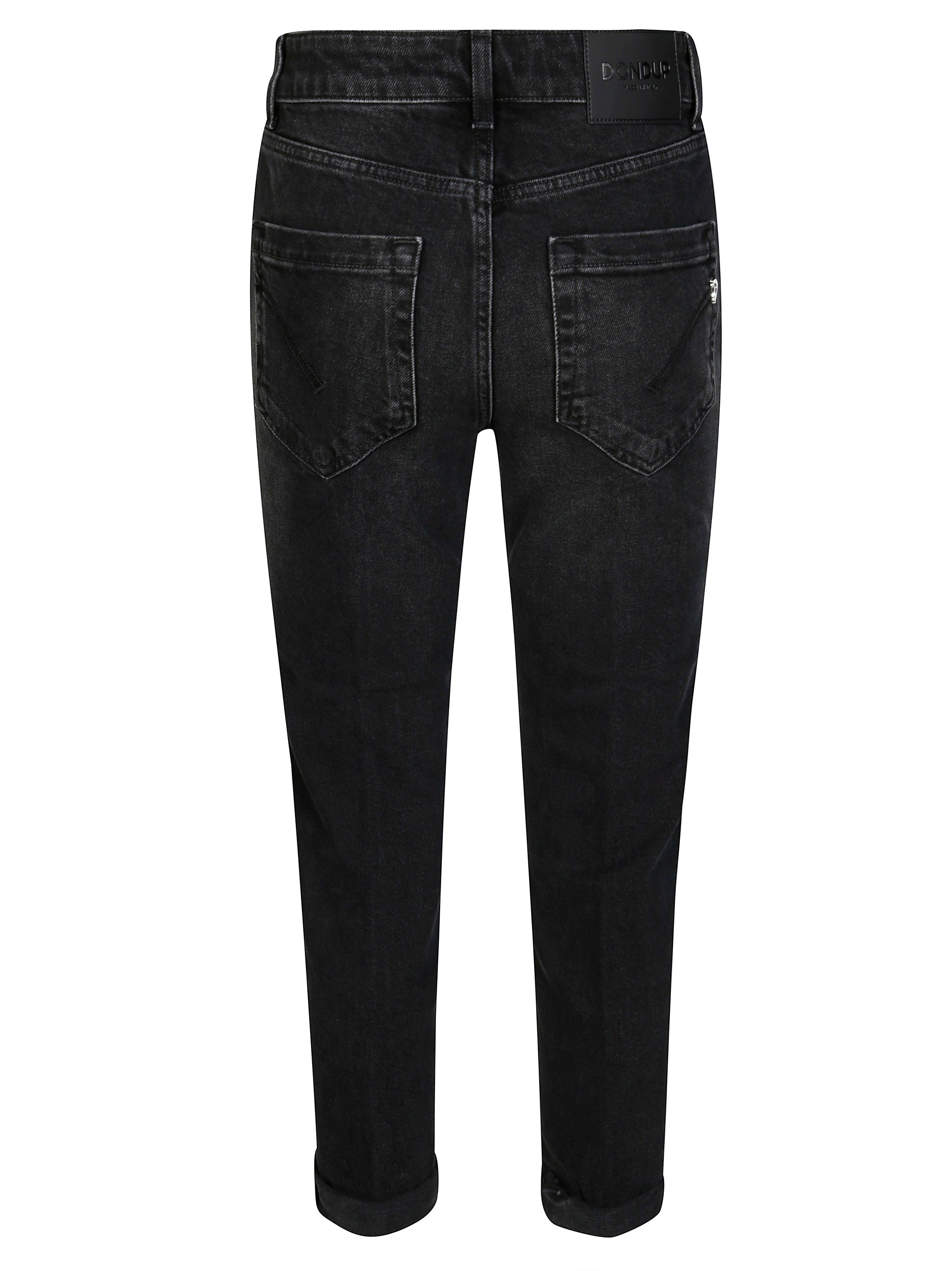 DONDUP Men's Mini Jeans with Jewel Details