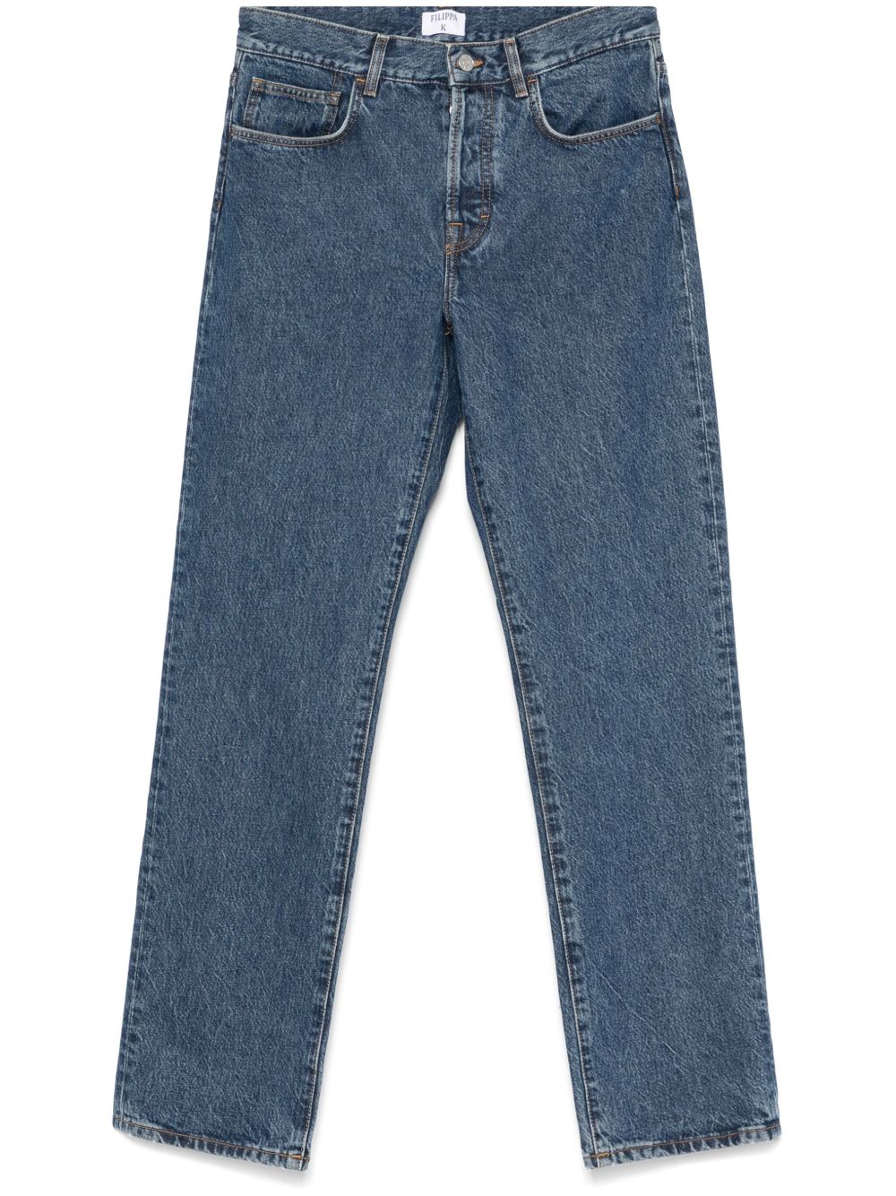 FILIPPA K Cotton Denim Jeans with Concealed Fly - Classic Fit