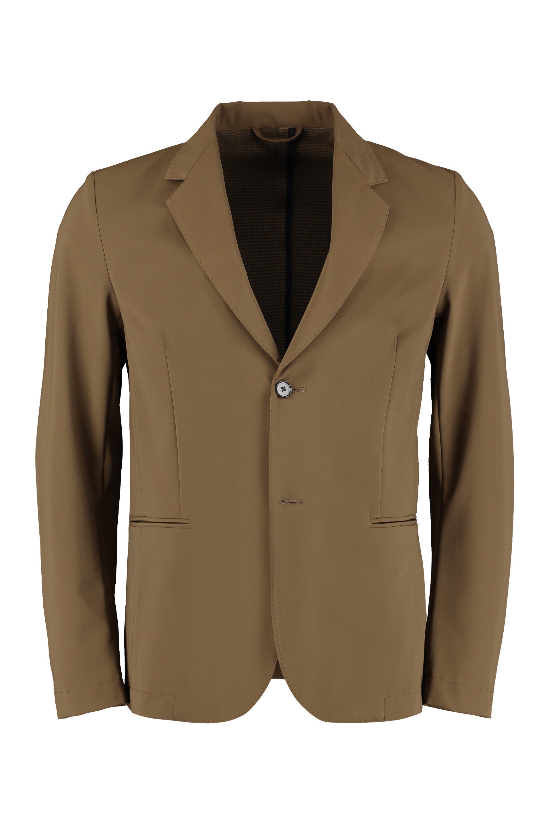 THE (ALPHABET) Single-Breasted Two-Button Jacket