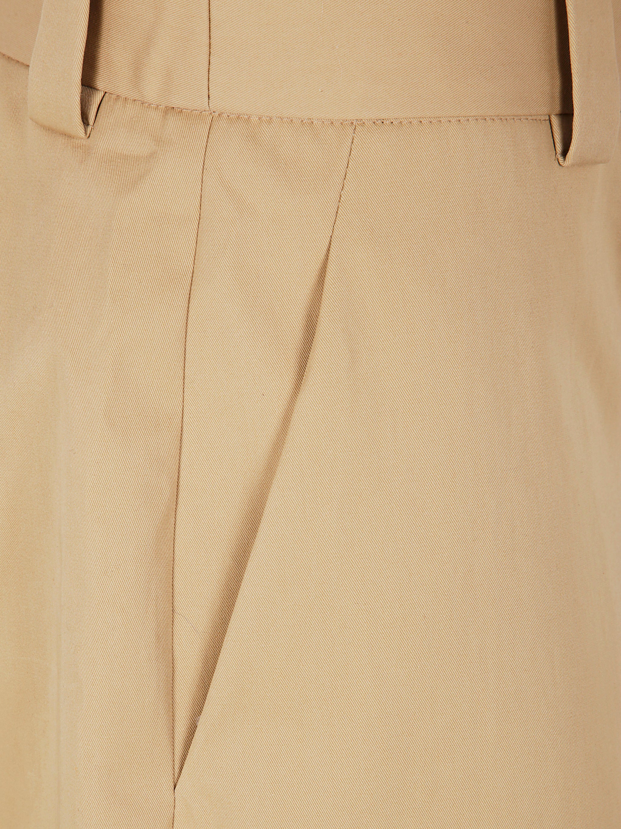 KHAITE Mini High-Waisted Gari Pants