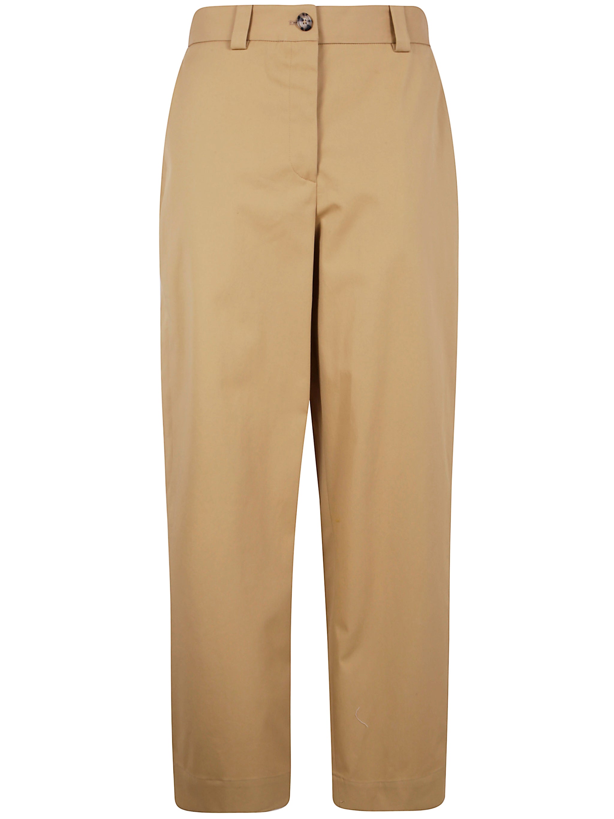 KHAITE Mini High-Waisted Gari Pants