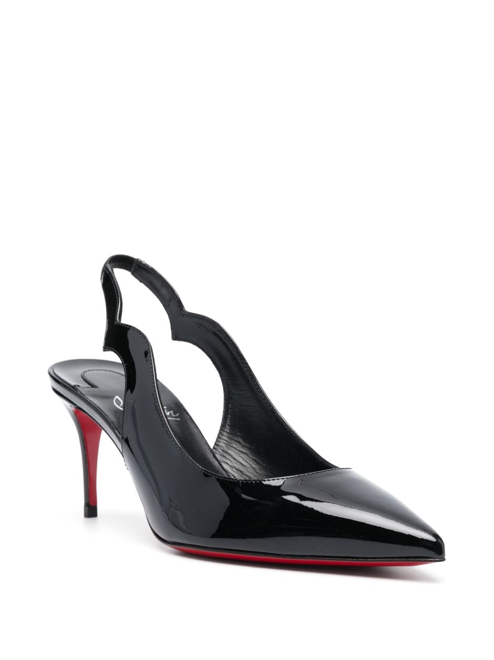 CHRISTIAN LOUBOUTIN Elegant Leather Heels for Women - Perfect for FW25
