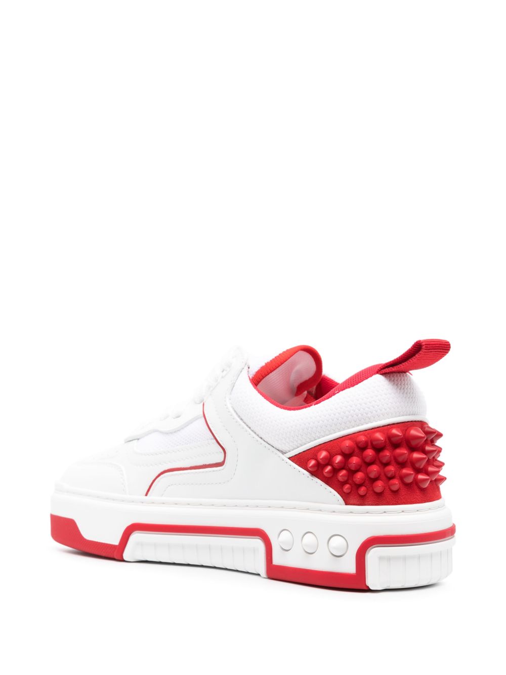 CHRISTIAN LOUBOUTIN Leather Graphic Sneaker for Women