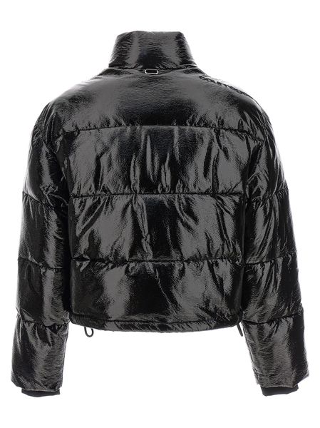 COURREGÈS Vinyl Puffer Jacket - Regular Fit, Long Sleeves
