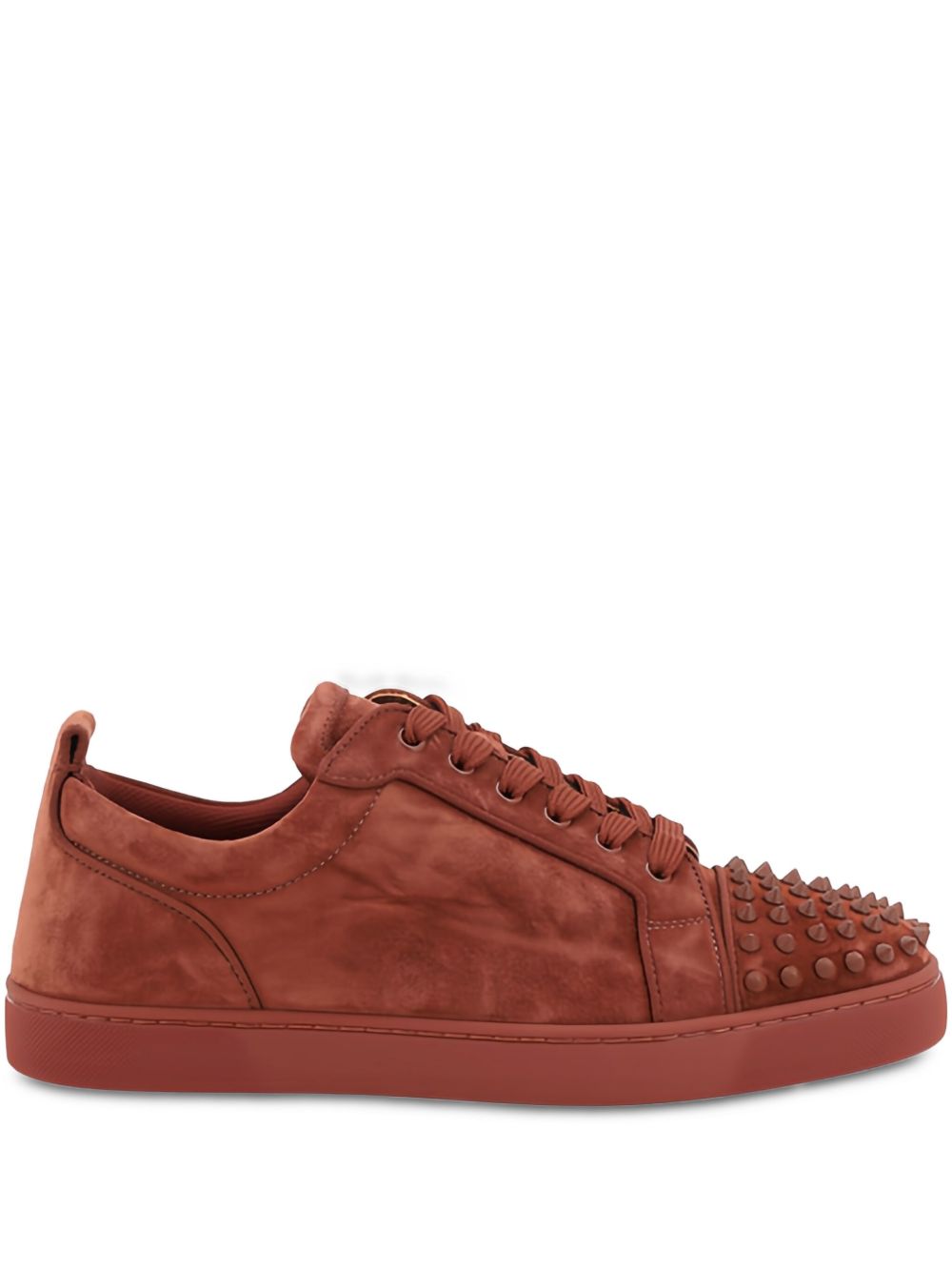 CHRISTIAN LOUBOUTIN Men's Lace-Up Fabric Sneakers with Padded Ankle Support