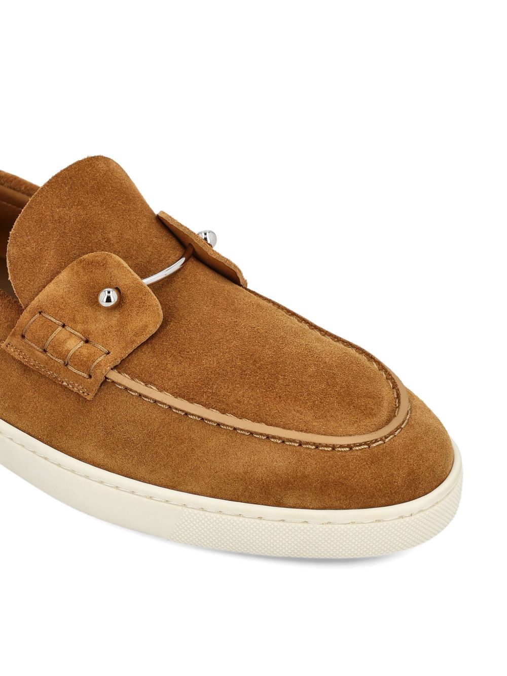 CHRISTIAN LOUBOUTIN Men's Flat Leather Shoes