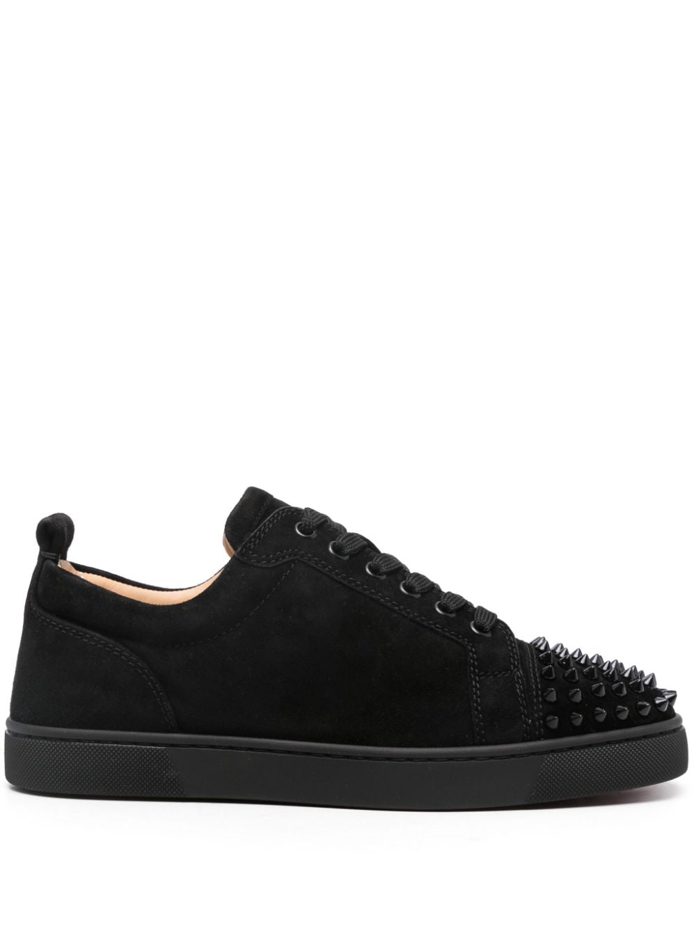 CHRISTIAN LOUBOUTIN Fabric Panelled Sneakers with Stud Detailing