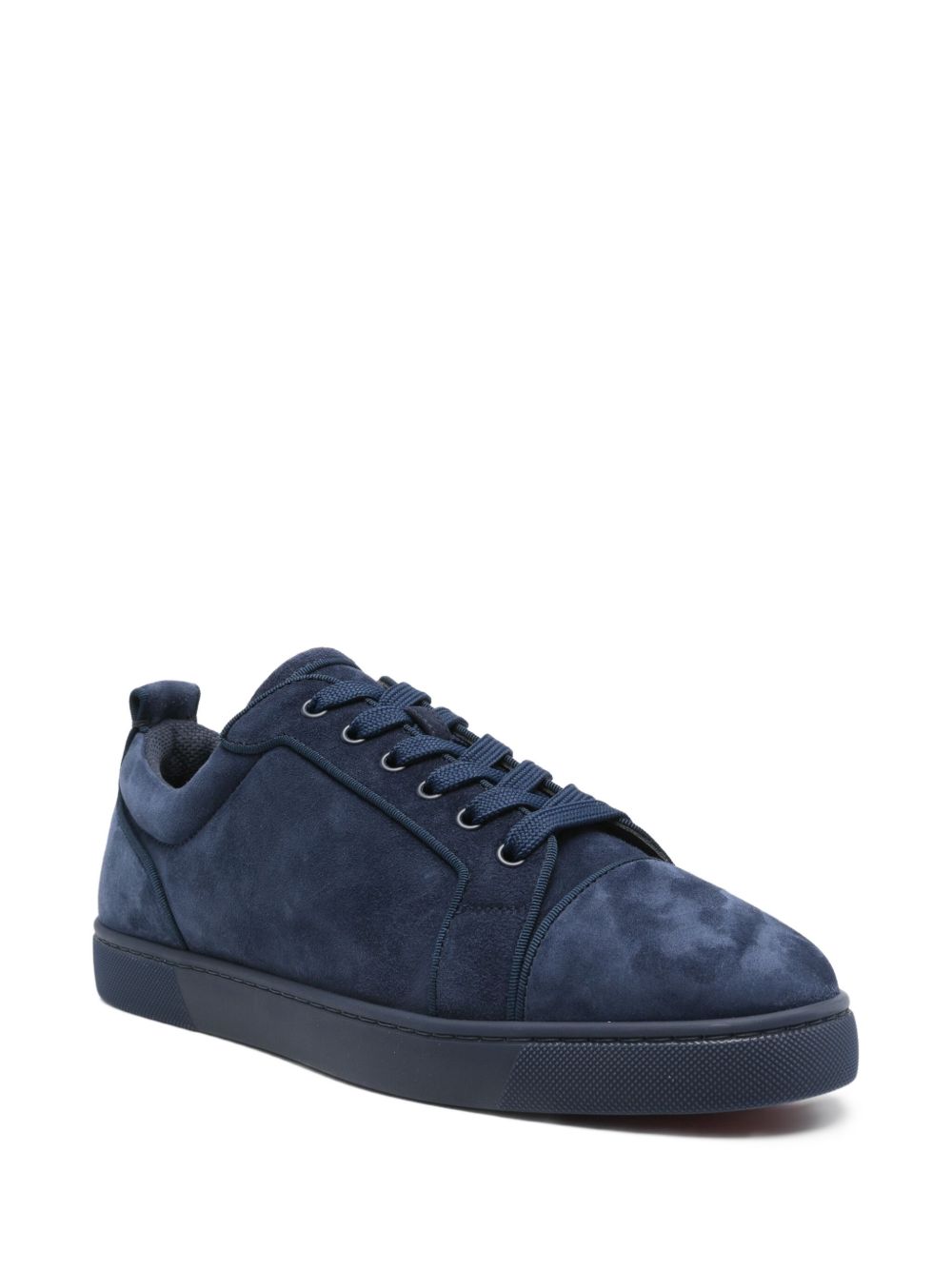 CHRISTIAN LOUBOUTIN Louis Junior Velvet  Sneakers for Men