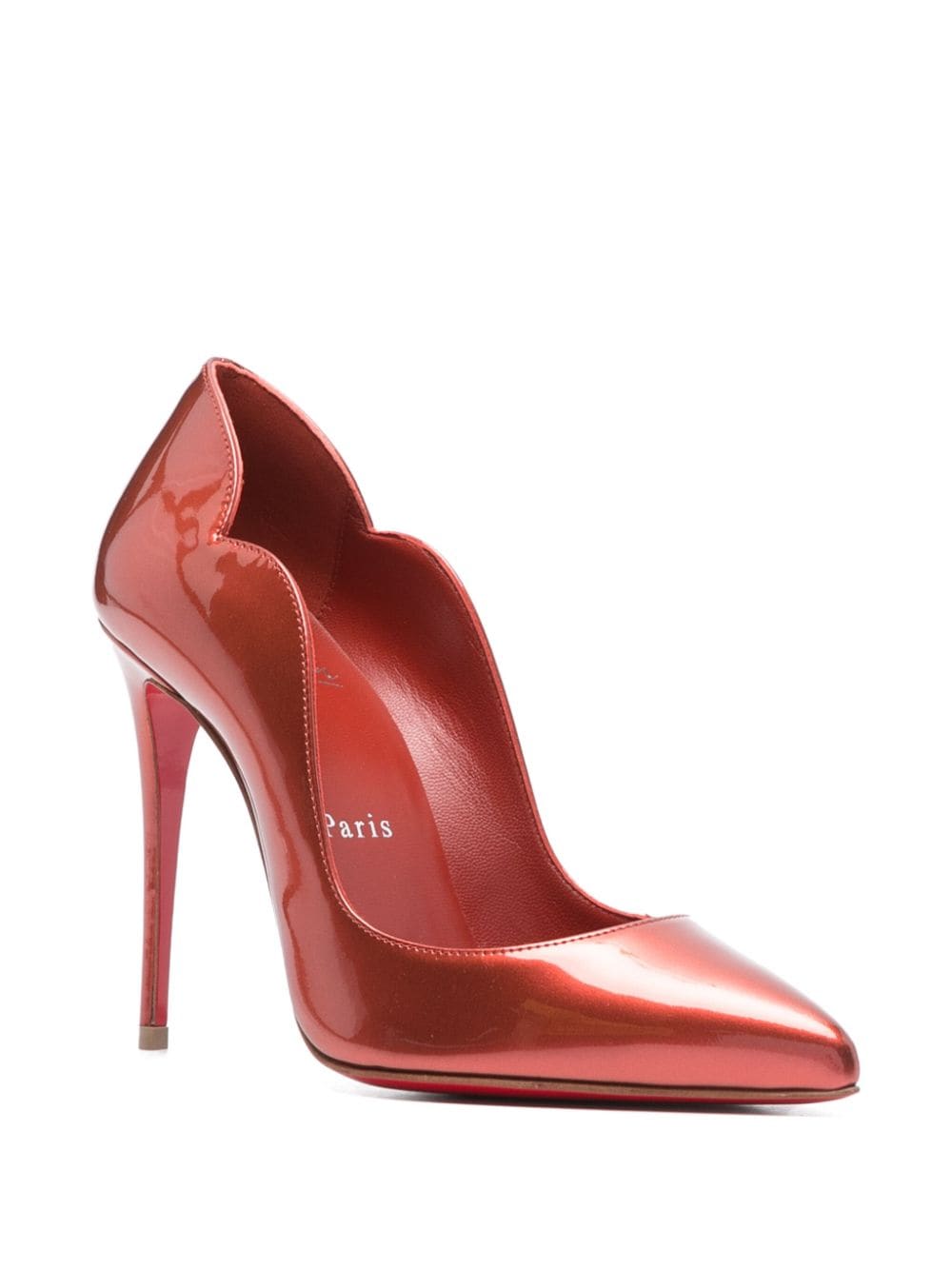 CHRISTIAN LOUBOUTIN Hot Chick 100 MM Slip-On Stiletto Pumps