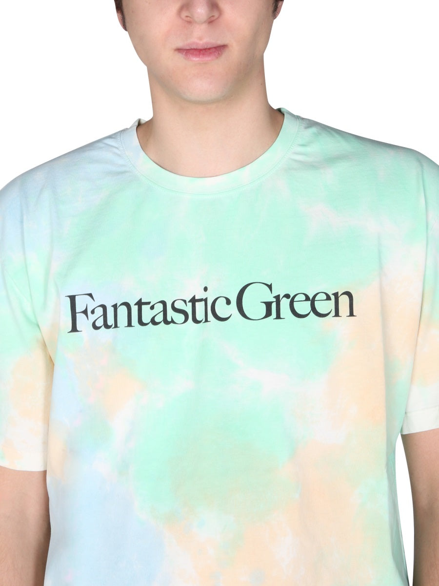 MSGM Fantastic Crew Neck Mini T-Shirt for Men