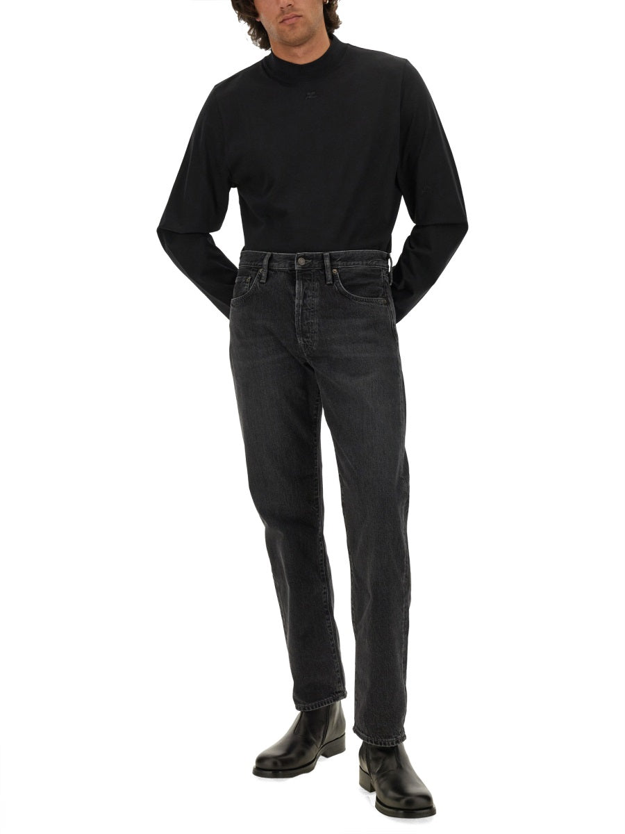 COURREGÈS Logo T-Shirt in Size L