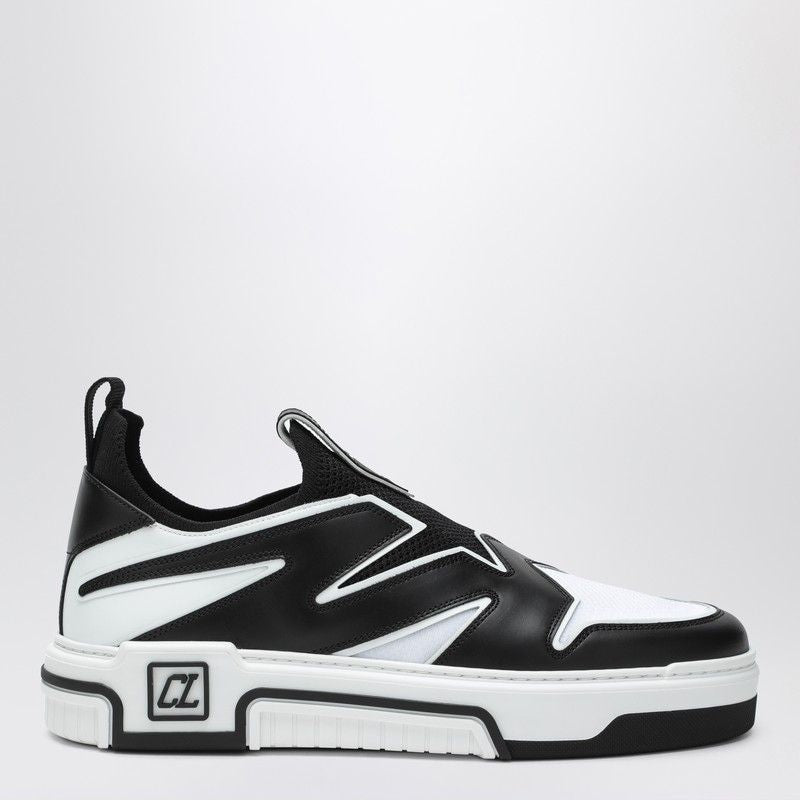 CHRISTIAN LOUBOUTIN Astroflash Leather and Textile Sneaker