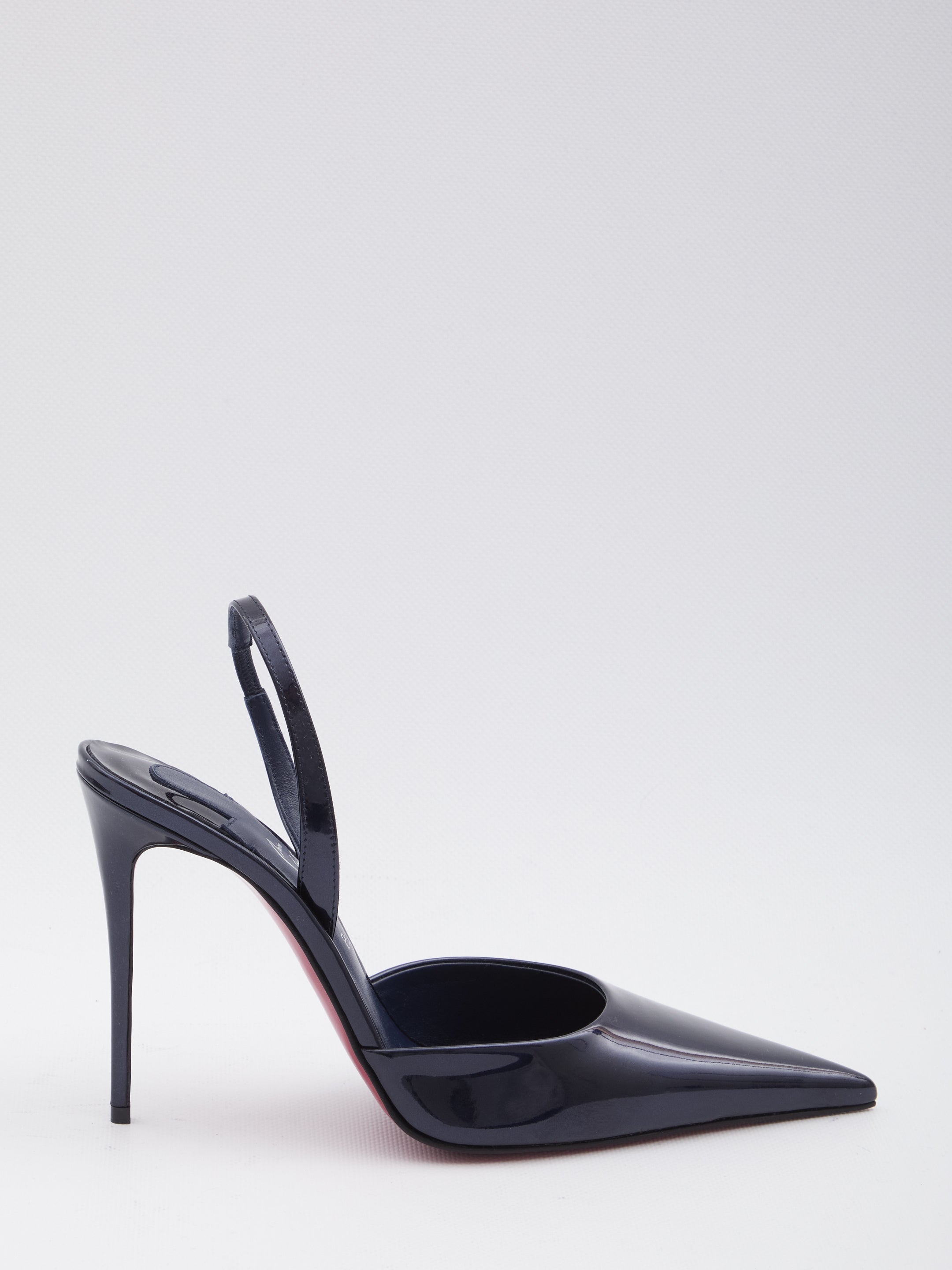 CHRISTIAN LOUBOUTIN Pointed Toe Stiletto Slingback Pumps - Heel Height 10cm