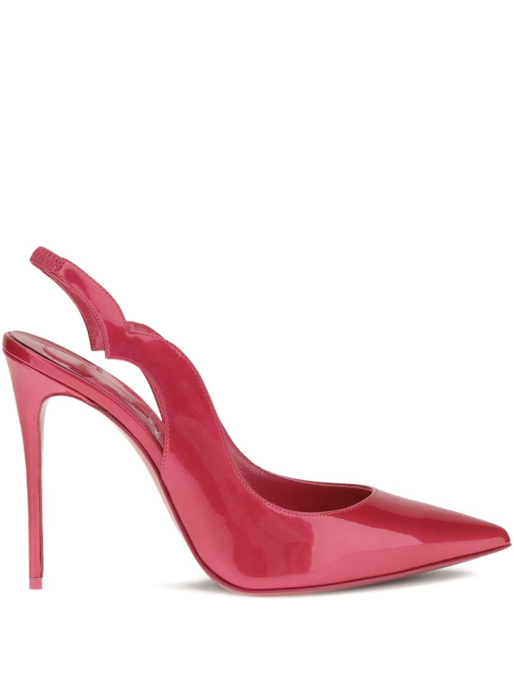 CHRISTIAN LOUBOUTIN Slingback Stiletto Pump with Cut-Out Detail