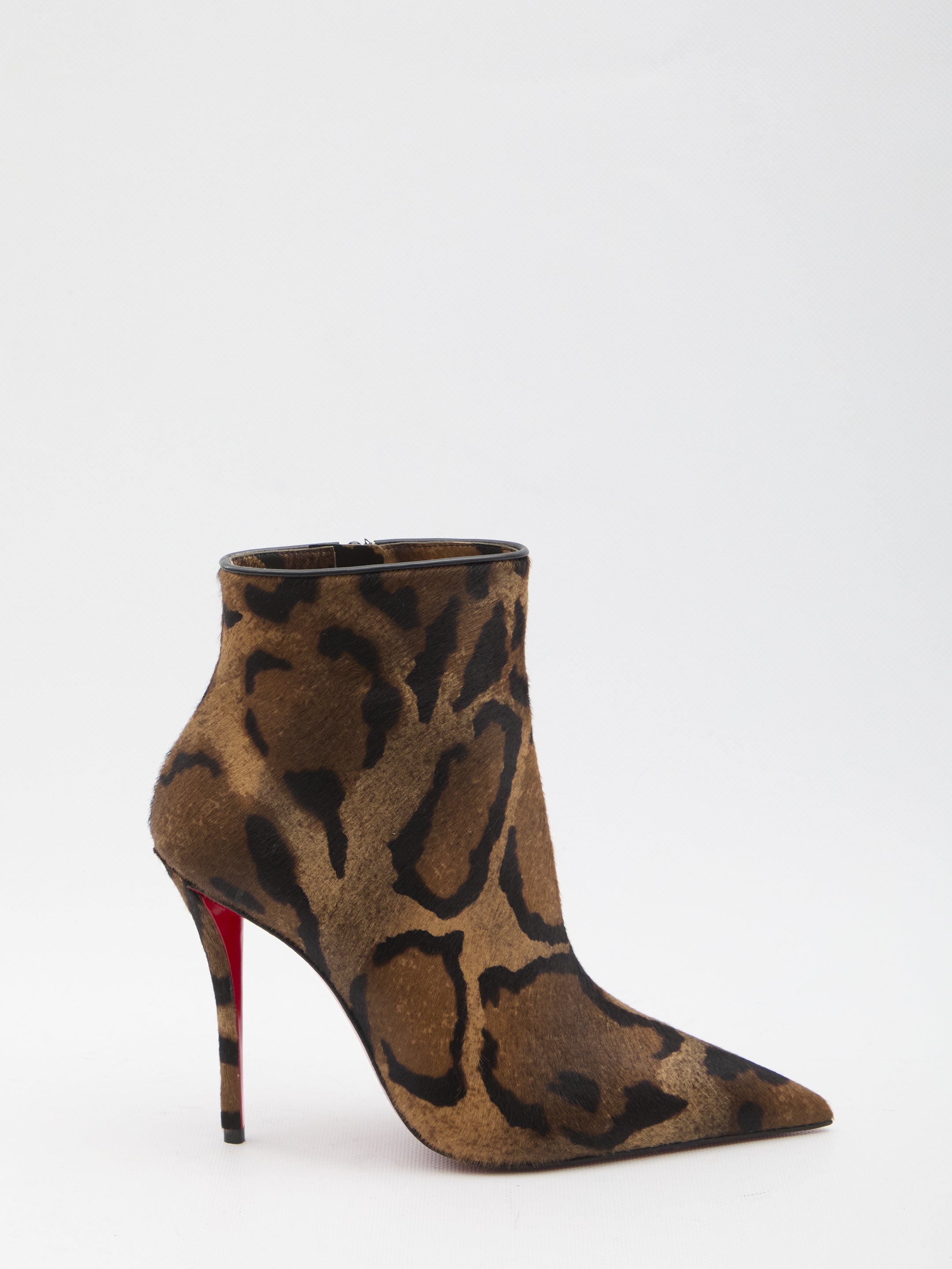 CHRISTIAN LOUBOUTIN Ankle Booties with Tapered Silhouette and Stiletto Heel - Size ITA