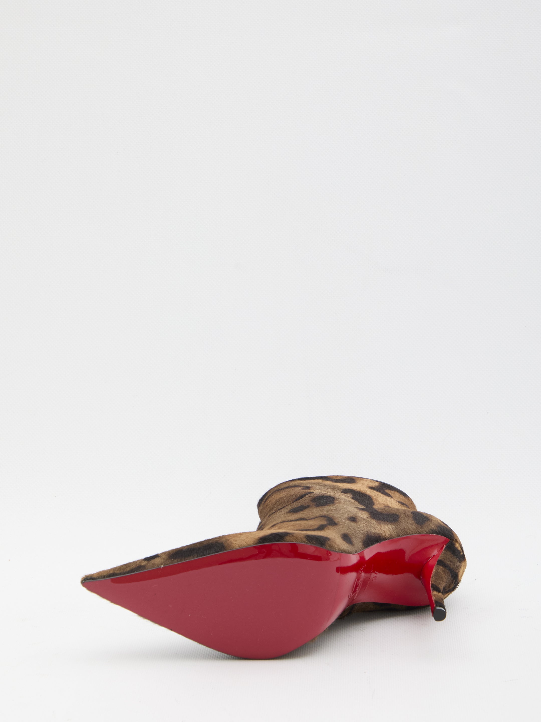 CHRISTIAN LOUBOUTIN Ankle Booties with Tapered Silhouette and Stiletto Heel - Size ITA