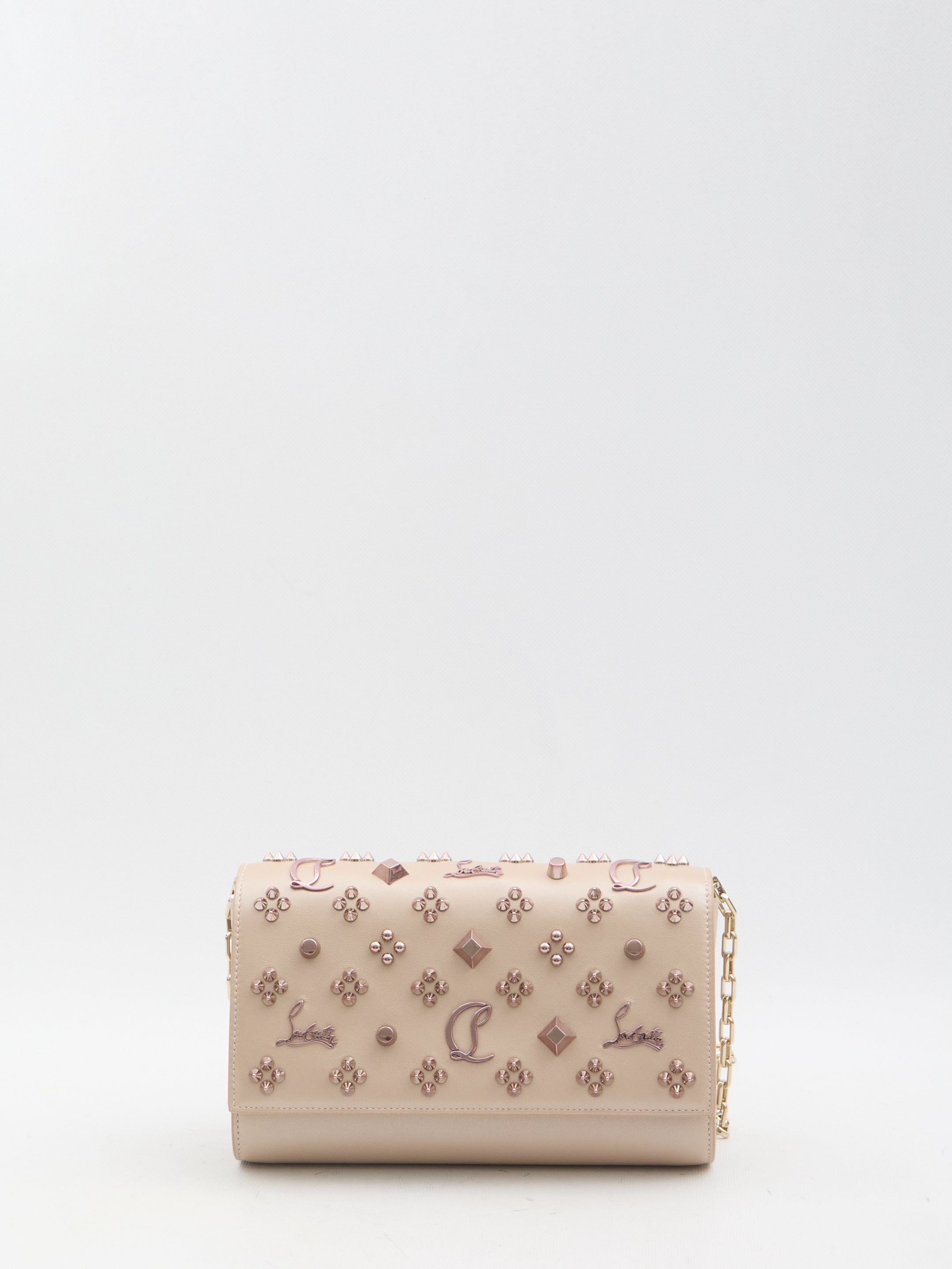CHRISTIAN LOUBOUTIN Mini Paloma Clutch - 14.5x23x6cm