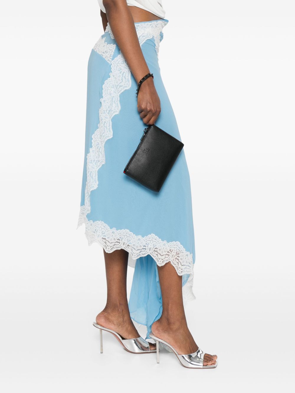 CHRISTIAN LOUBOUTIN Mini Leather Pouch Handbag