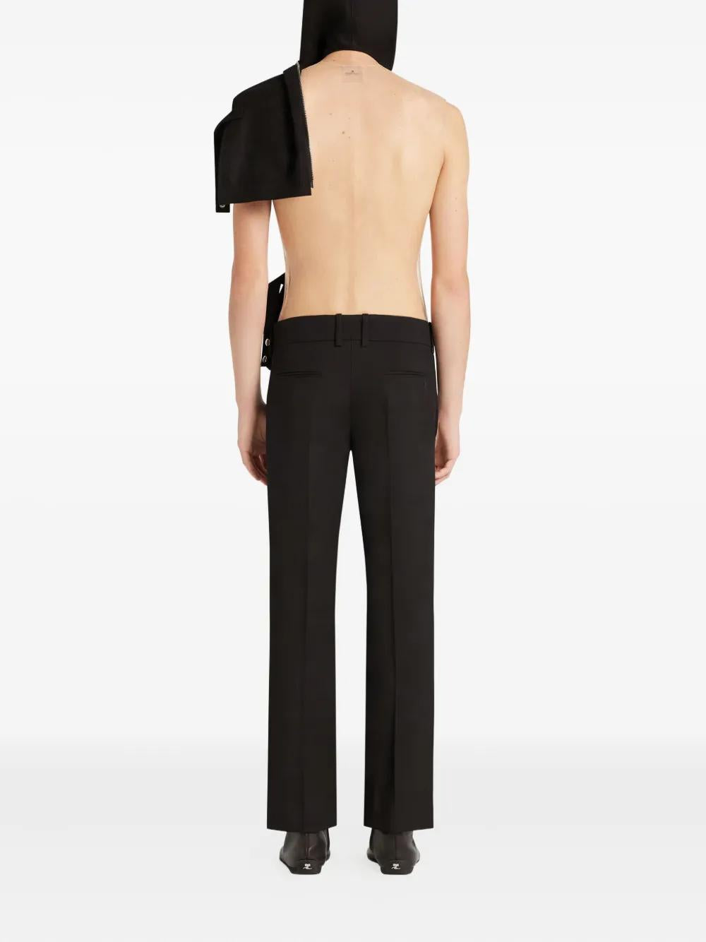 COURREGÈS Tailored Wool Trousers for Women