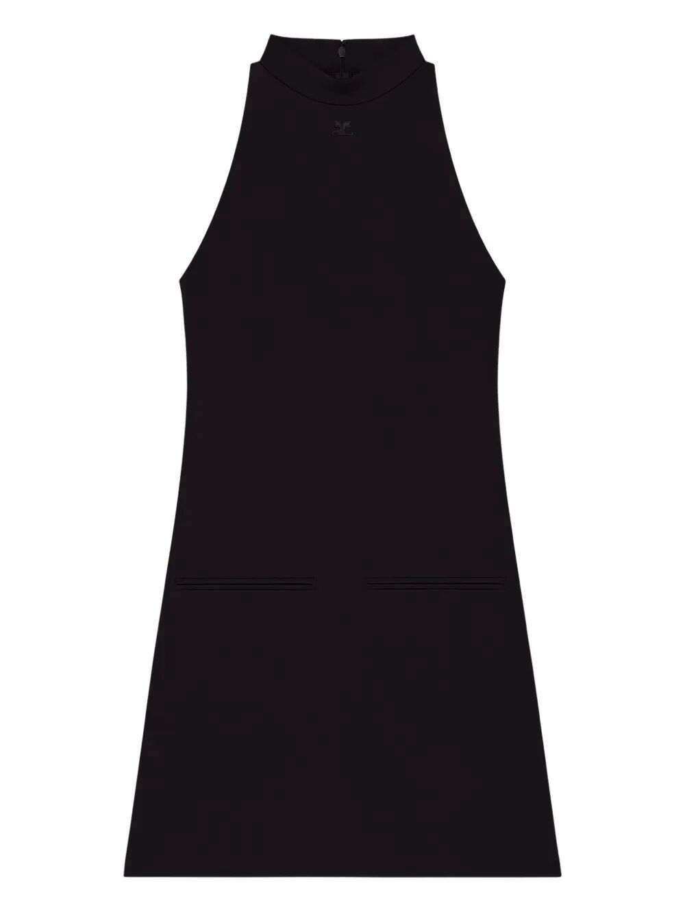 COURREGÈS Heritage Crepe A-Line Dress