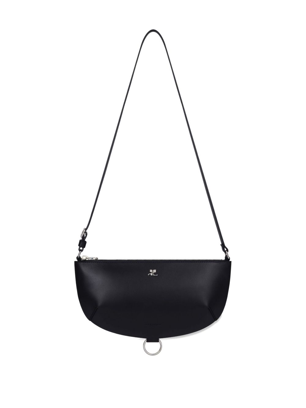 COURREGÈS Mini Leather Shoulder Handbag