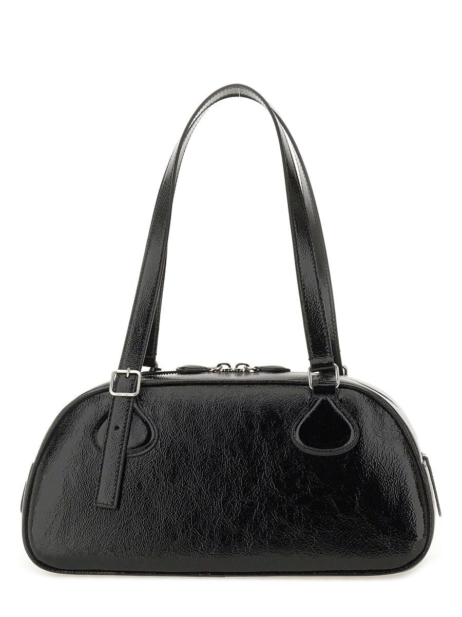 COURREGÈS Medium Naplack Handbag