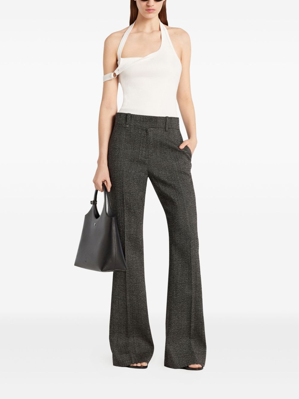 COURREGÈS 90's Buckle Tank Top