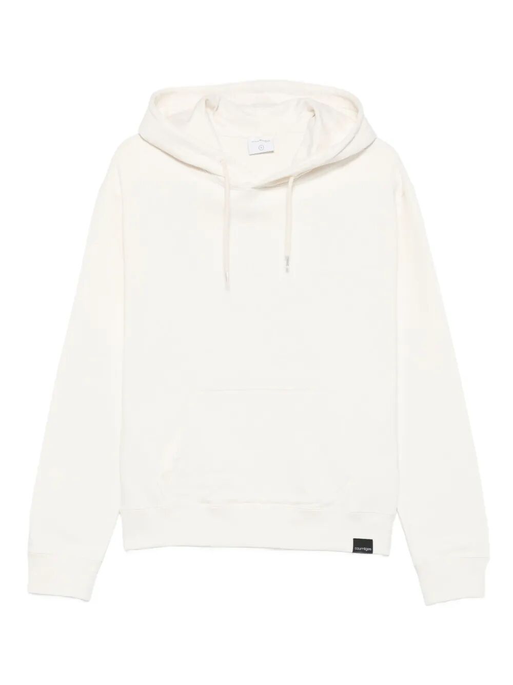 COURREGÈS Embroidered Oversized Hoodie for Women