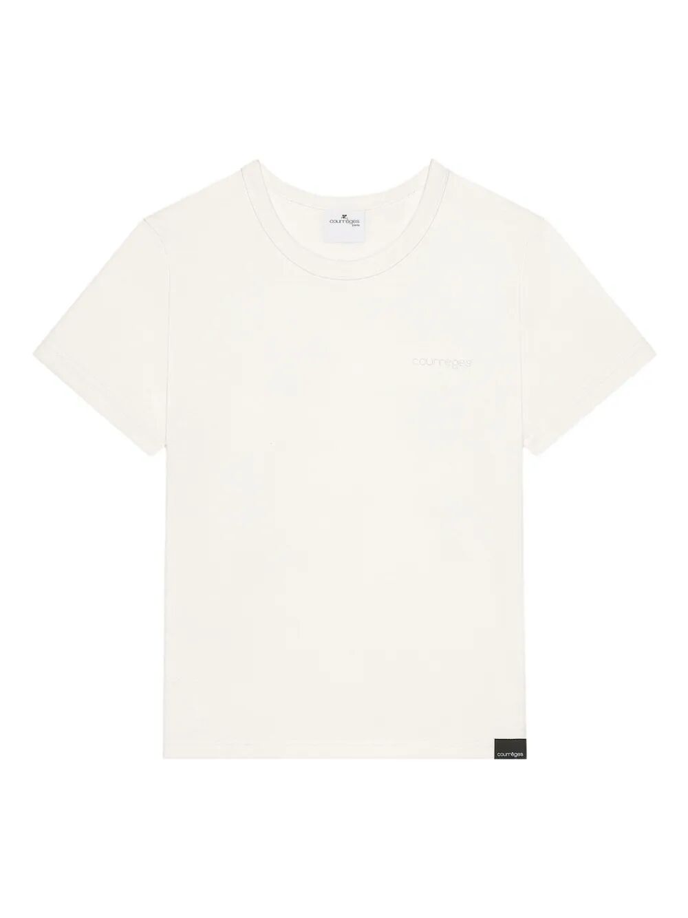 COURREGÈS Embroidered Logo T-Shirt