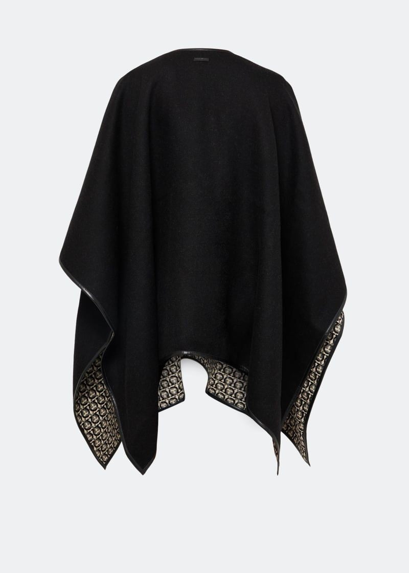 Ferragamo Elegant Hook Cape for Women - FW25 Collection
