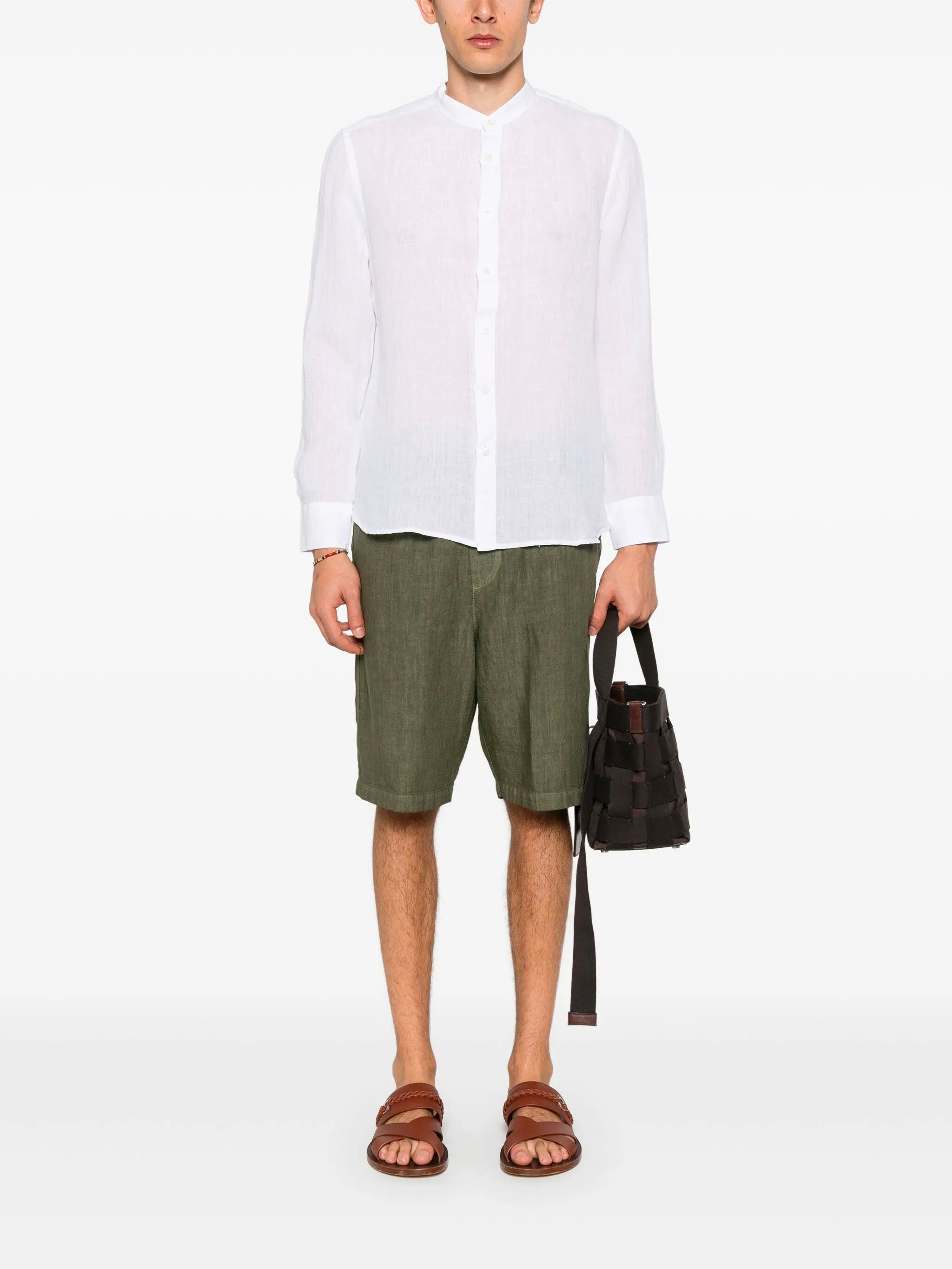 120% LINO Slim-Fit Linen Shirt