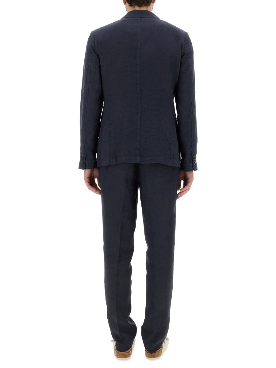 120% LINO Single-Breasted Dress - Size 50