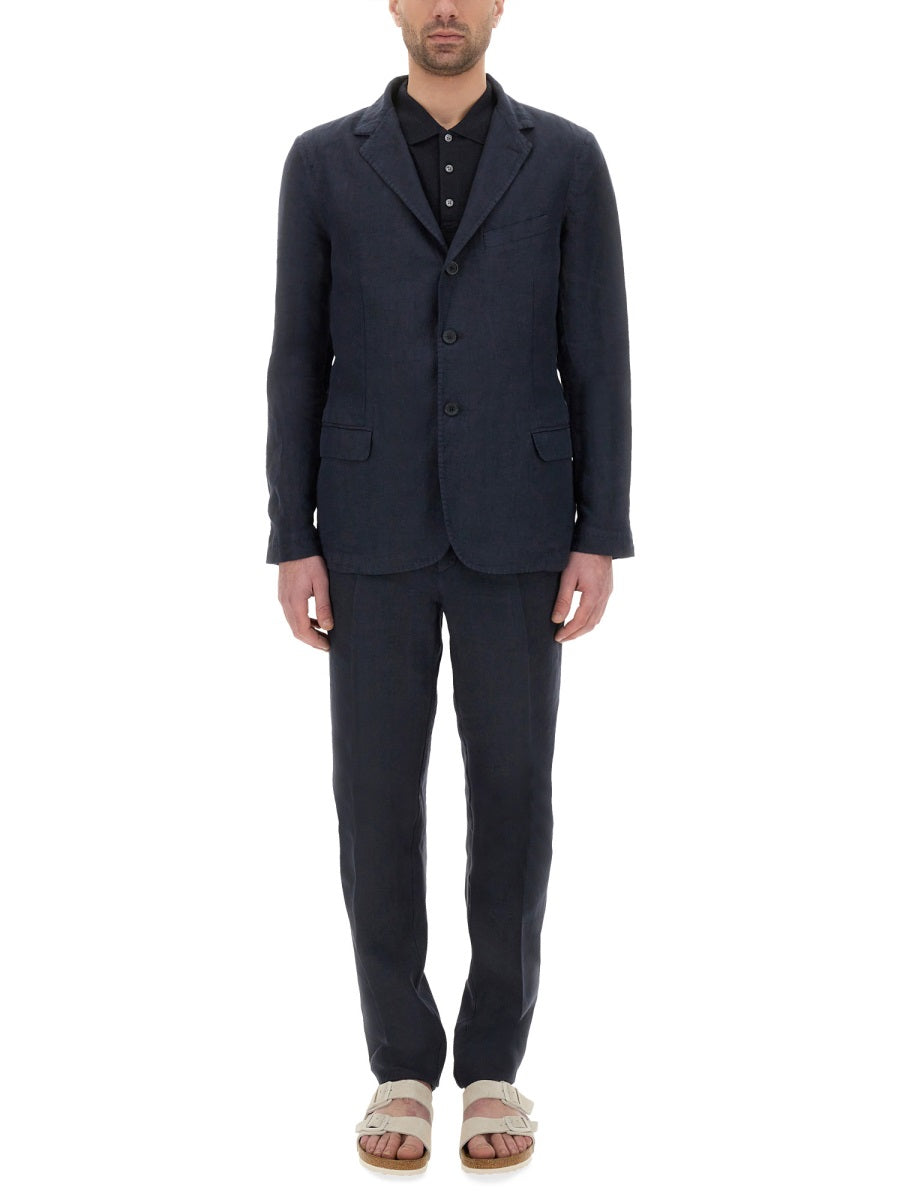 120% LINO Single-Breasted Dress - Size 50