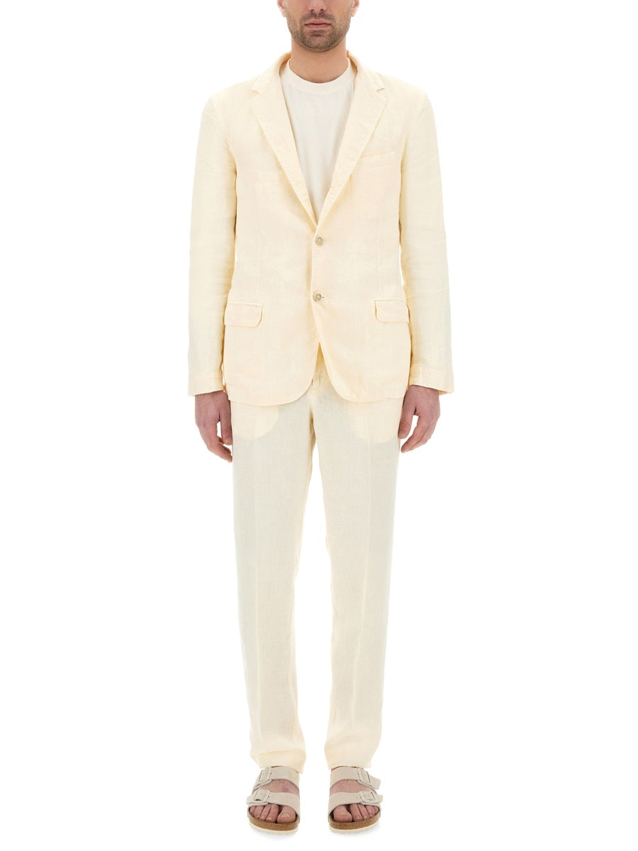 120% LINO Single-Breasted Mini Dress - Size 50