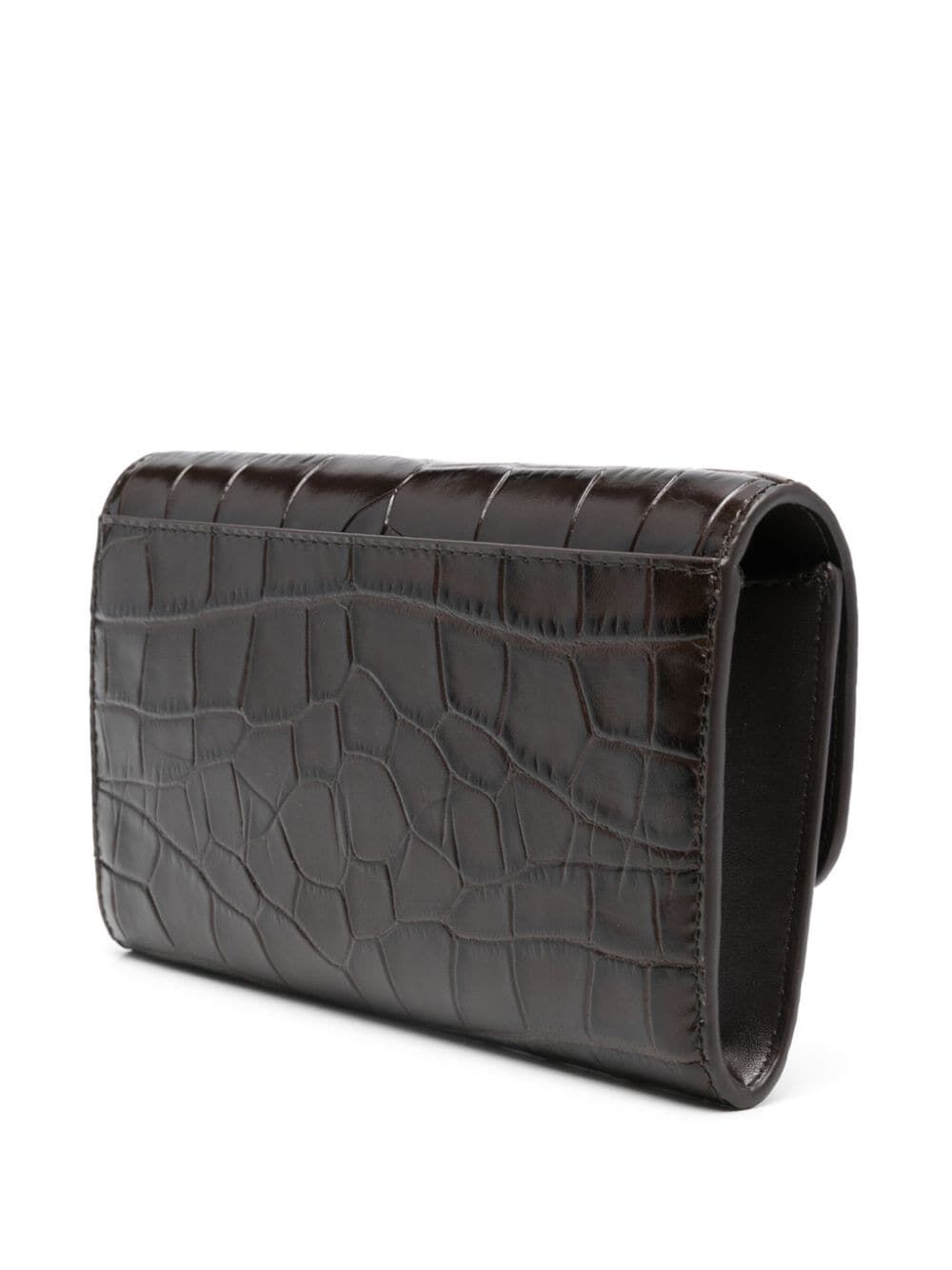 MICHAEL MICHAEL KORS Large Pebble Leather Crossbody Wallet