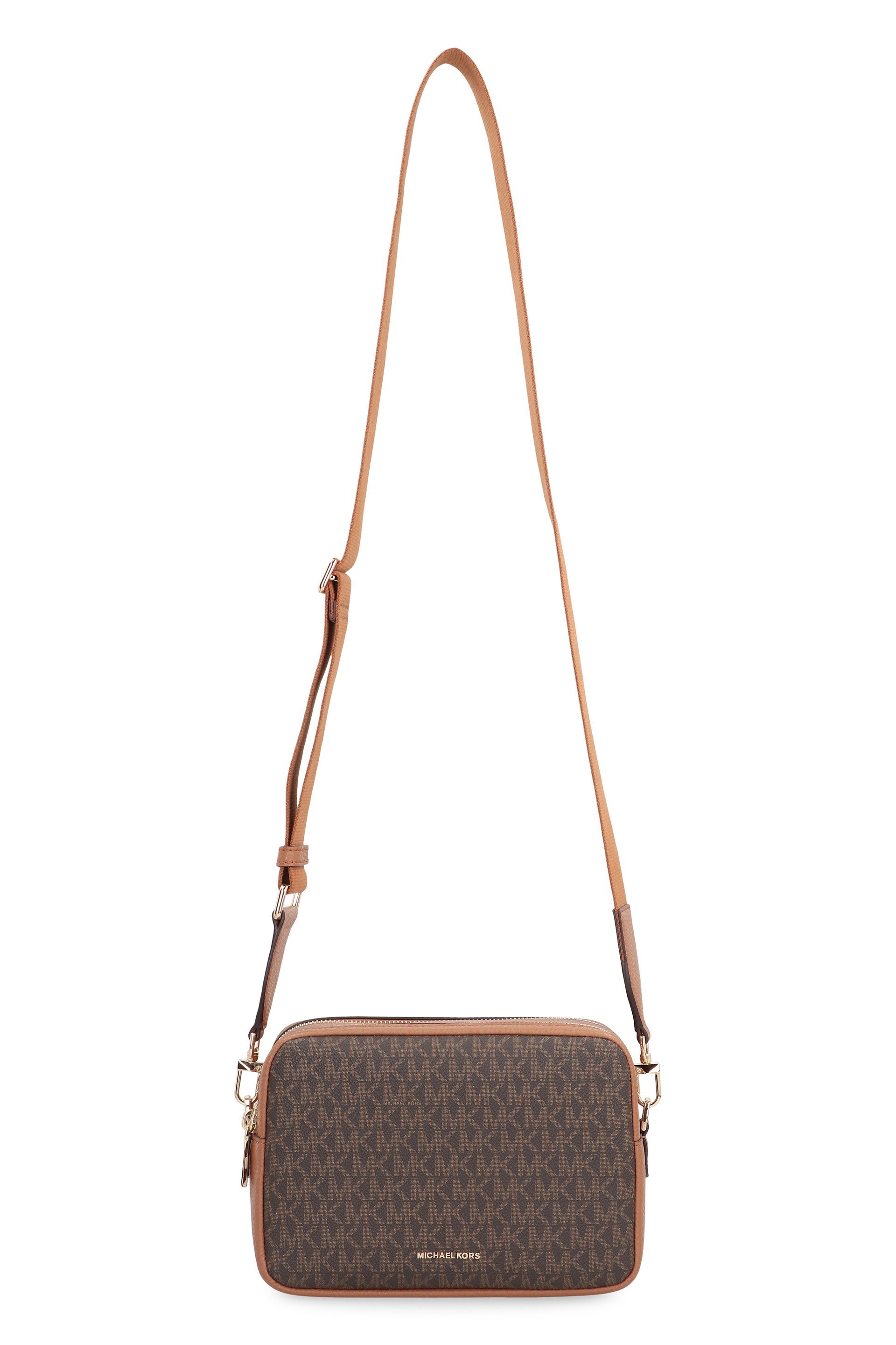 MICHAEL MICHAEL KORS Mini Camera Handbag with Logo Print