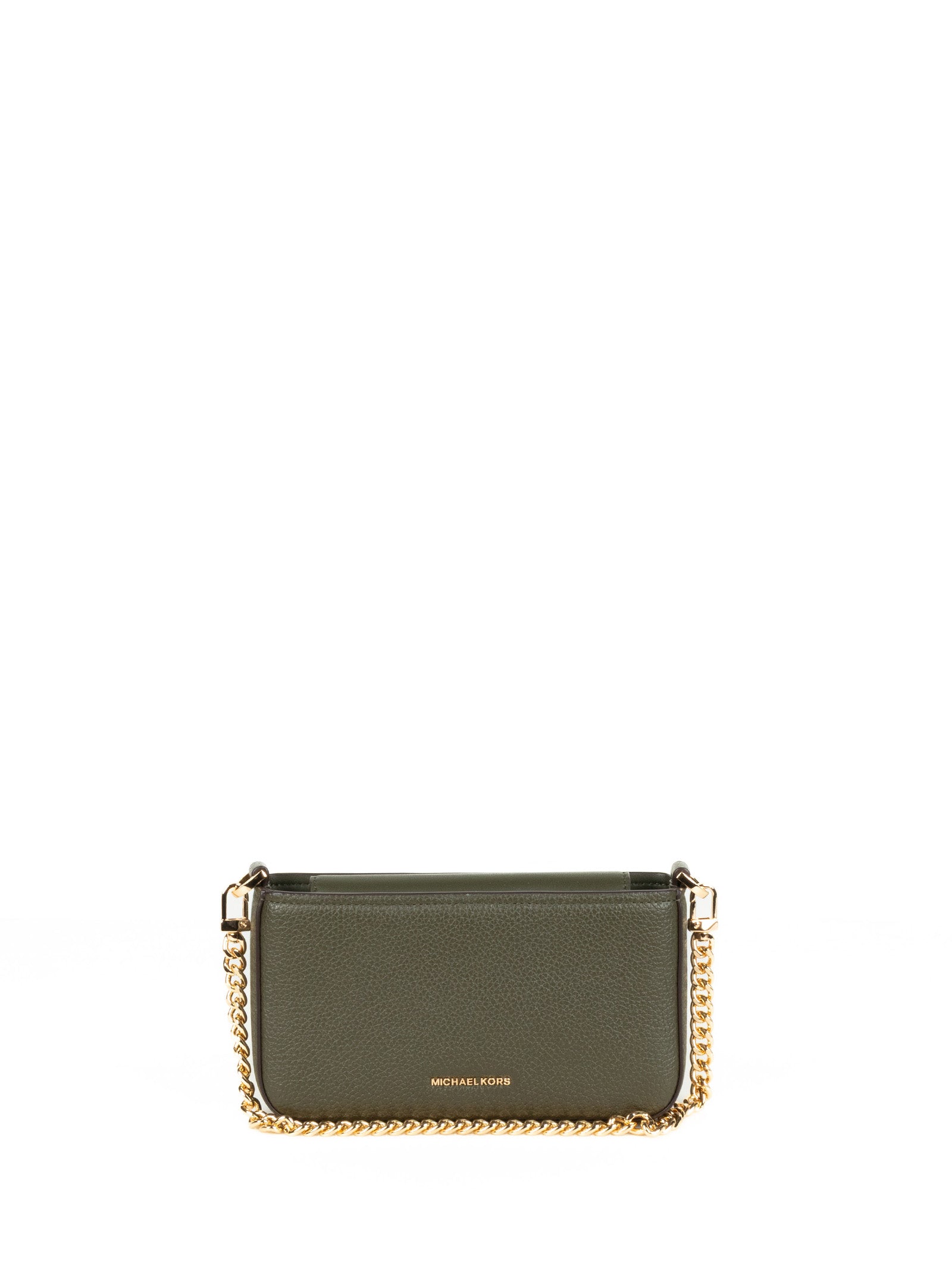 MICHAEL KORS Mini Pebbled Leather Convertible Clutch
